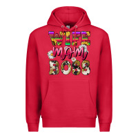 Cardinal wife mom boss daisy Premium Hoodie - NancyCooperArtShop