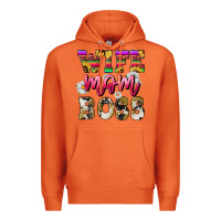 Carrot wife mom boss daisy Premium Hoodie - NancyCooperArtShop