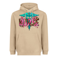 Mushroom floral nurse Heavyweight Hoodie - AdoDesignShop
