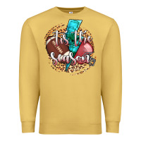 Tis The Season Football Helmet Premium Sweatshirt | Teevron