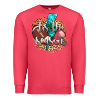 Cardinal tis the season football helmet Premium Sweatshirt - AdoDesignShop