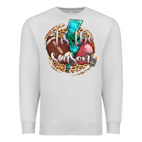 Dove Grey tis the season football helmet Premium Sweatshirt - AdoDesignShop