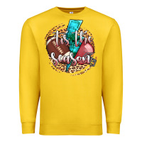 Lemon tis the season football helmet Premium Sweatshirt - AdoDesignShop