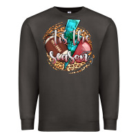 Smoke tis the season football helmet Premium Sweatshirt - AdoDesignShop
