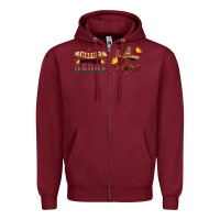 Burgundy nacho average daddy libbey glass Zipper Hoodie - HRA Design Shop