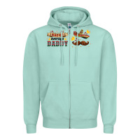 Seafoam nacho average daddy libbey glass Zipper Hoodie - HRA Design Shop