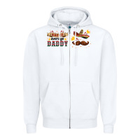 White nacho average daddy libbey glass Zipper Hoodie - HRA Design Shop