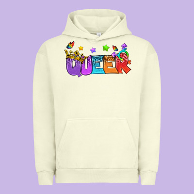 Western Queer Lgbtq+ Urban Hoodie Designed By Bundleandbundleshop