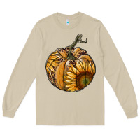 Mushroom sunflower pumpkin Long Sleeve Tee - RanaPortraitStore