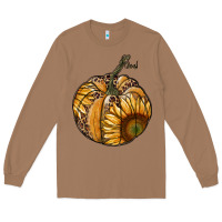 Toasted Coconut sunflower pumpkin Long Sleeve Tee - RanaPortraitStore