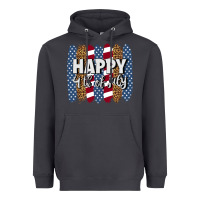 Smoke happy 4th of july brushstrokes Heavyweight Hoodie - BundleAndBundleShop