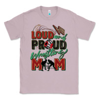 Lilac loud and proud wrestling mom Classic Tee - Zillion Design Studio