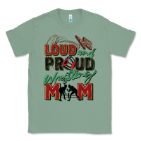 Sage loud and proud wrestling mom Classic Tee - Zillion Design Studio
