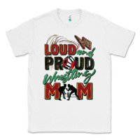 White loud and proud wrestling mom Classic Tee - Zillion Design Studio