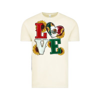 Vintage Arctic Mexican Flag With Sunflowers Love Vintage Tee - RanaPortraitStore