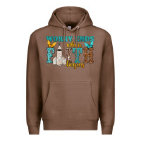Chestnut worry ends when faith begins Premium Hoodie - NancyCooperArtShop
