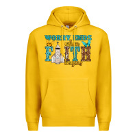 Lemon worry ends when faith begins Premium Hoodie - NancyCooperArtShop