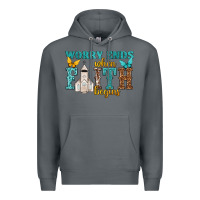 Rock worry ends when faith begins Premium Hoodie - NancyCooperArtShop