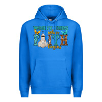 True Royal worry ends when faith begins Premium Hoodie - NancyCooperArtShop