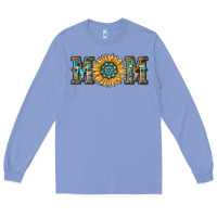Colony Blue sunflower mom Long Sleeve Tee - RanaPortraitStore