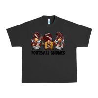 Pigment Black football gnomes Urban Heavy Tee - BarkalooDesign