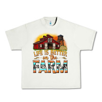 Pistachio life is better on the farm with barn Urban Heavy Tee - texasbilliewilder