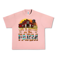 Salmon life is better on the farm with barn Urban Heavy Tee - texasbilliewilder