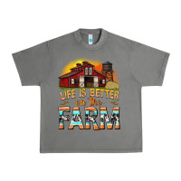 Tornado life is better on the farm with barn Urban Heavy Tee - texasbilliewilder