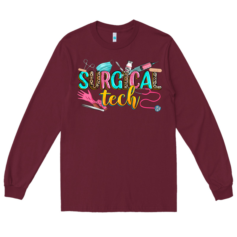 Surgical Tech Long Sleeve Tee by Zillion Design Studio | Teevron