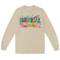 Mushroom surgical tech Long Sleeve Tee - Zillion Design Studio