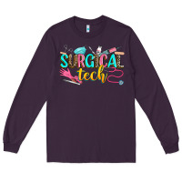 Plum surgical tech Long Sleeve Tee - Zillion Design Studio