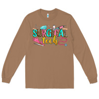Toasted Coconut surgical tech Long Sleeve Tee - Zillion Design Studio