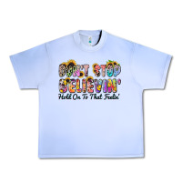 Grape Ice don't stop believin' hold on to that feeling Urban Heavy Tee - Zillion Design Studio