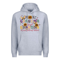Heather Grey mom grandma great grandma it just keeps getting be Premium Hoodie - MaliasSmallBusiness