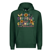 Sports Green mom grandma great grandma it just keeps getting be Premium Hoodie - MaliasSmallBusiness