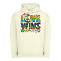 Pigment Pistachio Pride LGBTQ+ Love Wins Urban Hoodie - BundleAndBundleShop
