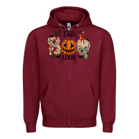 Burgundy fabboolous Zipper Hoodie - RacoonDesign
