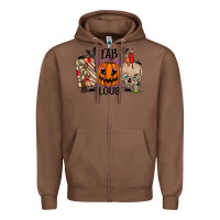 Chestnut fabboolous Zipper Hoodie - RacoonDesign