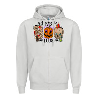 Dove Grey fabboolous Zipper Hoodie - RacoonDesign