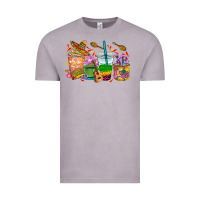Vintage Zinc Mexico coffee cups Vintage Tee - RanaPortraitStore