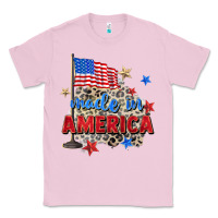 Bubblegum Pink made in america Classic Tee - Zillion Design Studio