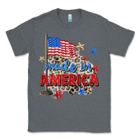 Charcoal Heather made in america Classic Tee - Zillion Design Studio