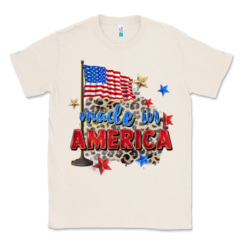 Made In America Classic Tee by Zillion Design Studio | Teevron