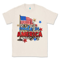 Natural made in america Classic Tee - Zillion Design Studio