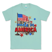 Seafoam made in america Classic Tee - Zillion Design Studio