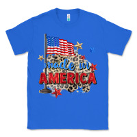 True Royal made in america Classic Tee - Zillion Design Studio