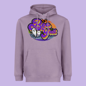 Boo Y'all Heavyweight Hoodie Designed By Jahusdesignshop