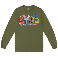 Army Green stna Long Sleeve Tee - Zillion Design Studio