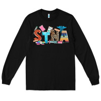 Black stna Long Sleeve Tee - Zillion Design Studio