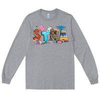 Heather Grey stna Long Sleeve Tee - Zillion Design Studio